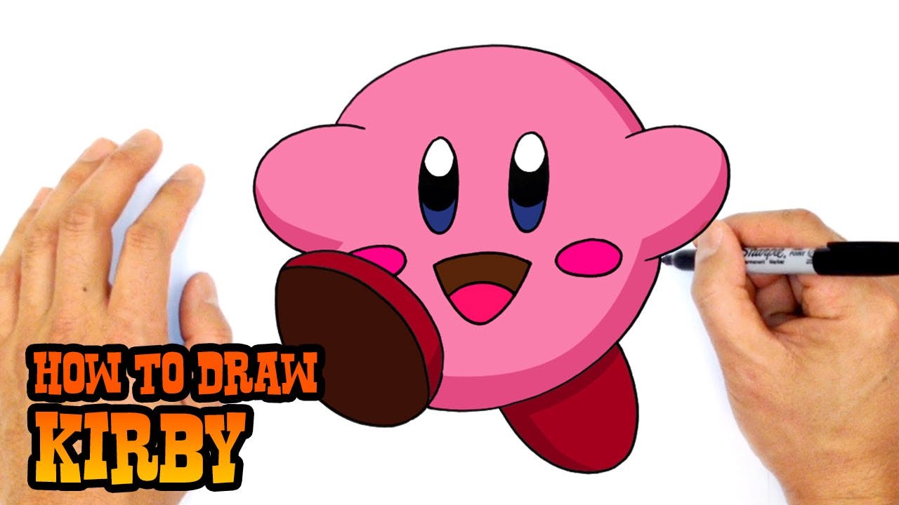 How to Draw Kirby C4K ACADEMY